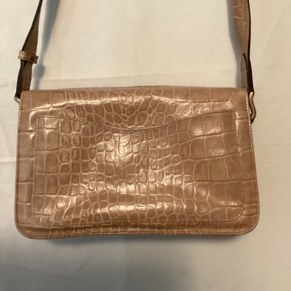 MULBERRY CROC EMBOSSED LEATHER MESSANGER BAG - Picture 7 of 16